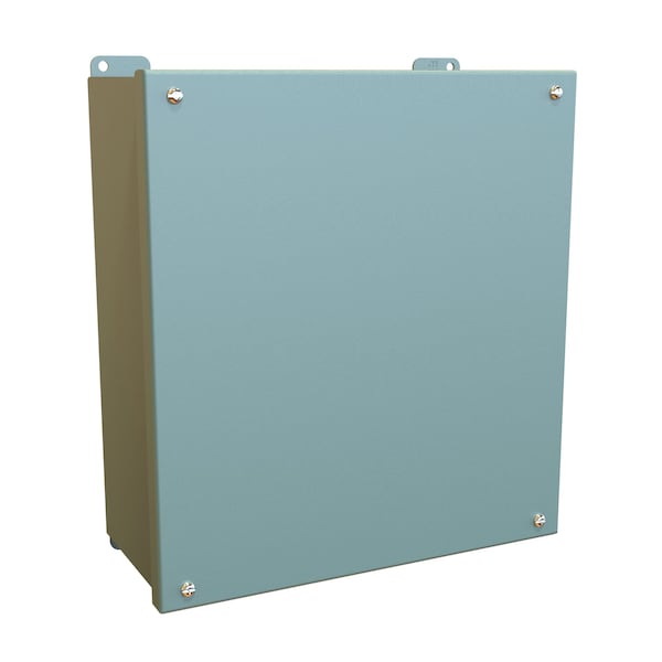 Hammond Screws Electrical Enclosures, 11-3/4 in H, 4-3/4 in D, 10-3/4 in W, NEMA 12, Steel 1438S - main